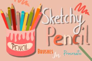 Procreate Sketching Pencil Set Brushes Graphic by ResipaintDesign · Creative Fabrica