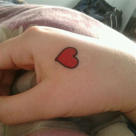 Share more than 65 small red heart tattoo - in.cdgdbentre