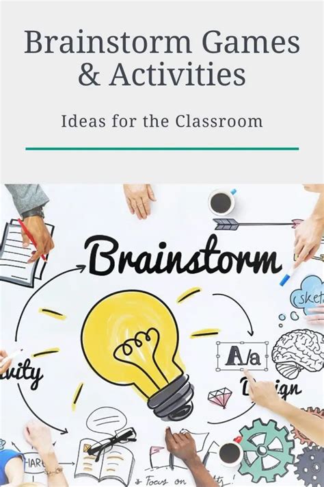 Fun Brainstorming Games, Activities & Exercises for Students