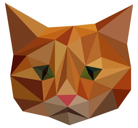 Cat Face Orange Low - Free image on Pixabay