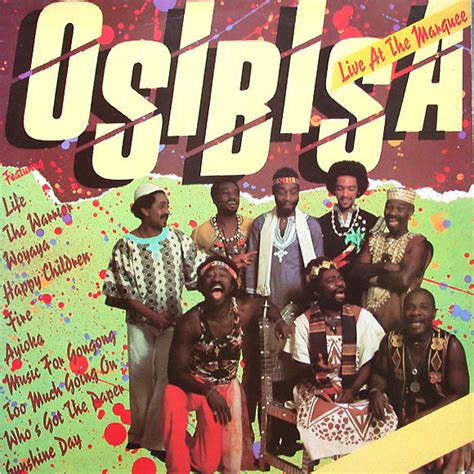 Osibisa - Live At The Marquee | Releases | Discogs