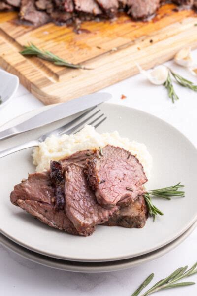 Rosemary and Garlic Leg of Lamb Roast - Recipe Girl