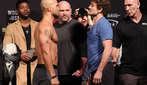 UFC 235 ceremonial weigh-in video highlights, photo gallery