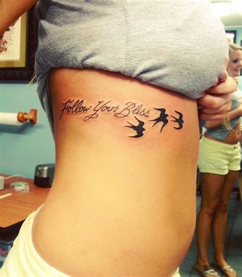 Follow Your Bliss Tattoo - Viraltattoo