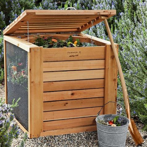 Wood Compost Bin Kitchen at Sheldon Berryman blog