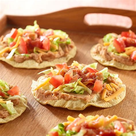 Crunchy Bean Chalupas Recipe from H-E-B