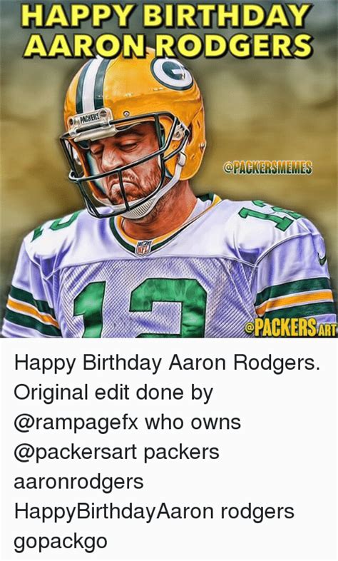 Packers Birthday Meme | BirthdayBuzz