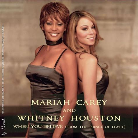 Whitney Houston & Mariah Carey 1998 When You Believe (From The Prince Of Egypt)