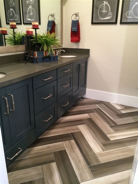 The Timeless Appeal Of The Herringbone Floor Tile Pattern - Home Tile Ideas