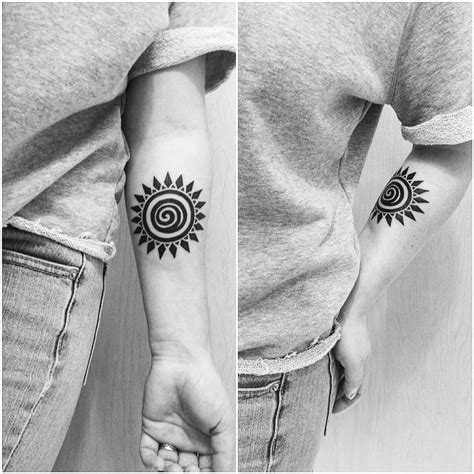 95+ Best Sun Tattoo Designs & Meanings - Symbol of The Universe (2019)