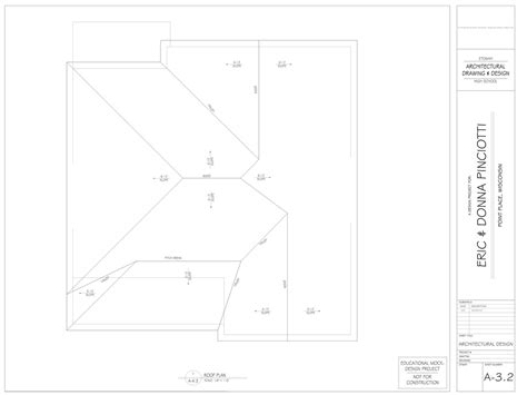 Roof Plan - Architecture and Engineering Design