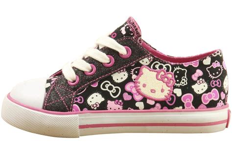 Hello Kitty Toddler Girl's Fashion Sneakers HK Lil Lacey Shoes 3G0002