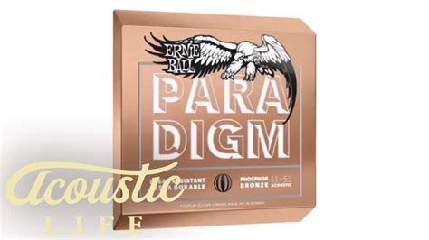 Ernie Ball Paradigm Strings - Acoustic Life