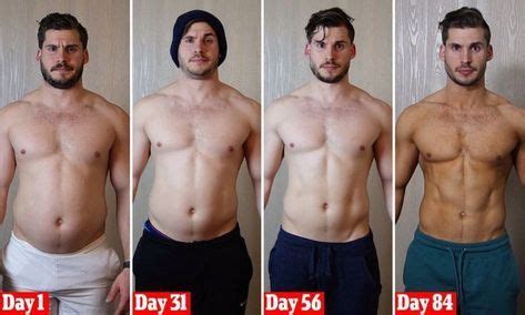 Man shows off 12-week body transformation in amazing time-lapse video - #12week ... - Marissa ...
