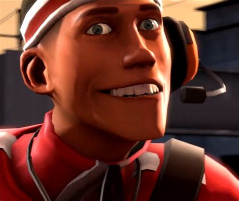 TF2 - Scout True Color Face😘