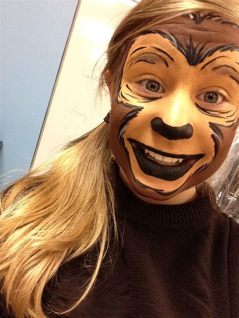 Cute Monkey Halloween Makeup