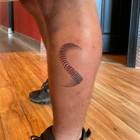 20+ Baseball Stitch Tattoo Ideas You Will Love!