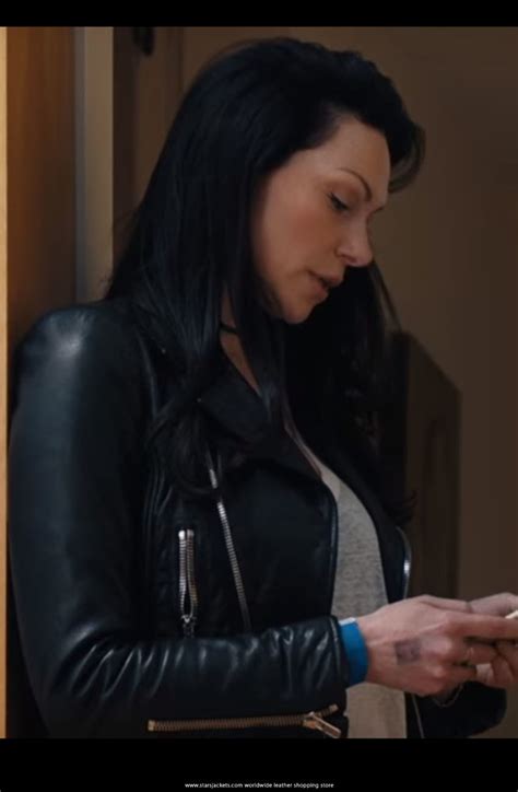 Laura Prepon Black Jacket From The Hero