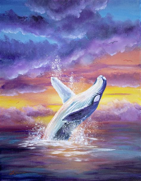 Humpback Whale Painting at PaintingValley.com | Explore collection of Humpback Whale Painting