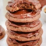FROSTED DOUBLE CHOCOLATE COOKIES - Family Cookie Recipes