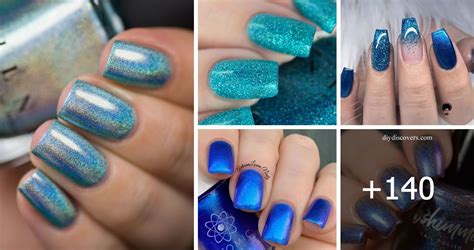 142 Photos: Glamorous Cyan Manicure Designs That Fiercely Hypnotize Femininity At First Glance