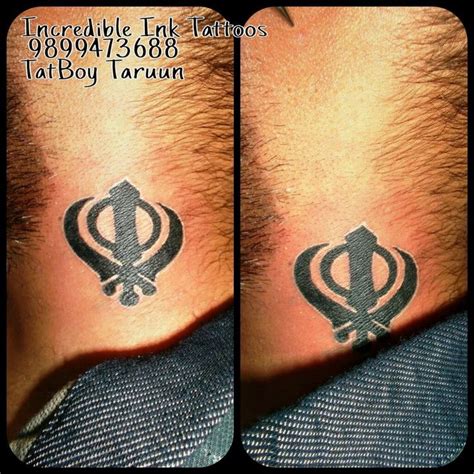 Khanda Tattoo | Believe tattoos, Tattoos, Ink tattoo