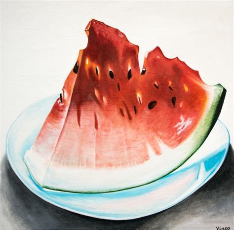 Watermelon Painting at PaintingValley.com | Explore collection of Watermelon Painting