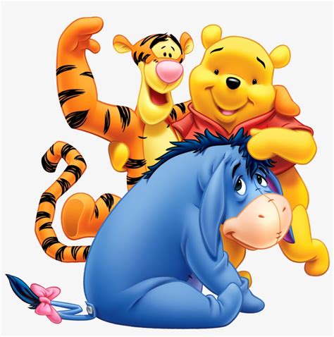 Winnie Pooh Png - Eeyore And Winnie The Pooh PNG Image | Transparent ...