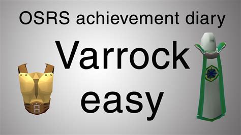 [OSRS] Varrock easy diary guide - YouTube