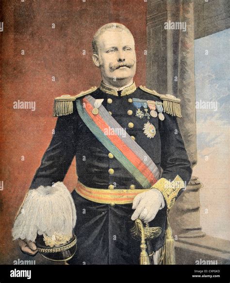 Portrait of King Carlos I King of Portugal (1863-1908) Dressed in Military Uniform. Vintage ...