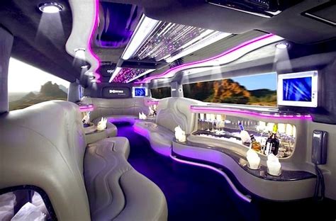 10 of the Wildest Limousine Interiors