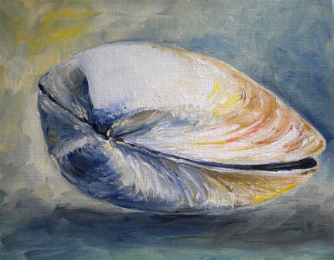 Clam Painting at PaintingValley.com | Explore collection of Clam Painting