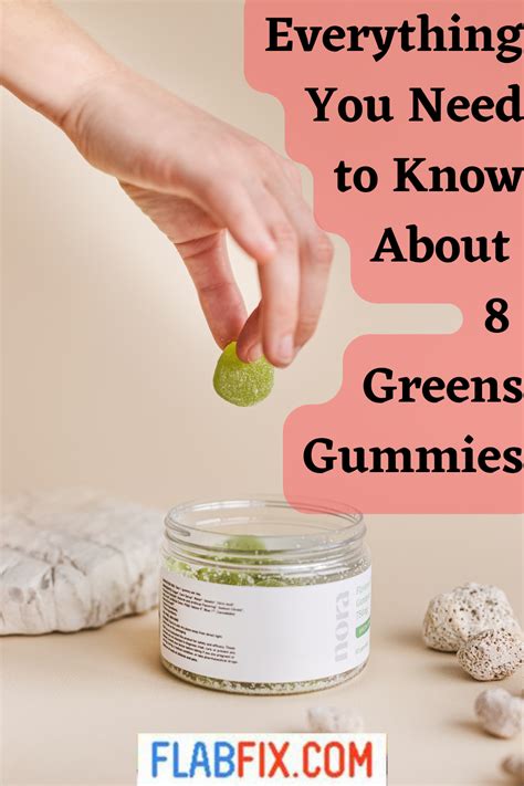 Everything You Need to Know About 8 Greens Gummies - Flab Fix