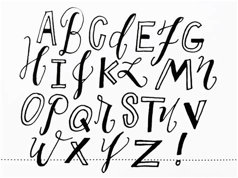 "black strip" alphabet // #doodle Food Lettering, Creative Lettering, Lettering Styles, Types Of ...