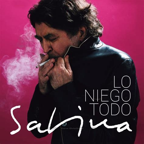 Disco Joaquín Sabina - Lo niego todo [CD] por 25,90€