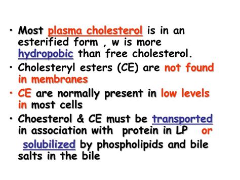 PPT - Cholesterol Metabolism PowerPoint Presentation, free download ...