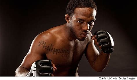 Jon Jones "Philippians" tattoo font? | Sherdog Forums | UFC, MMA ...