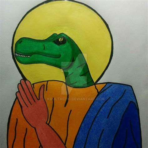 Raptor Jesus by Kooltactic on DeviantArt