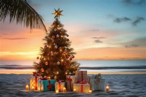 Christmas At The Beach Stock Photos, Images and Backgrounds for Free ...