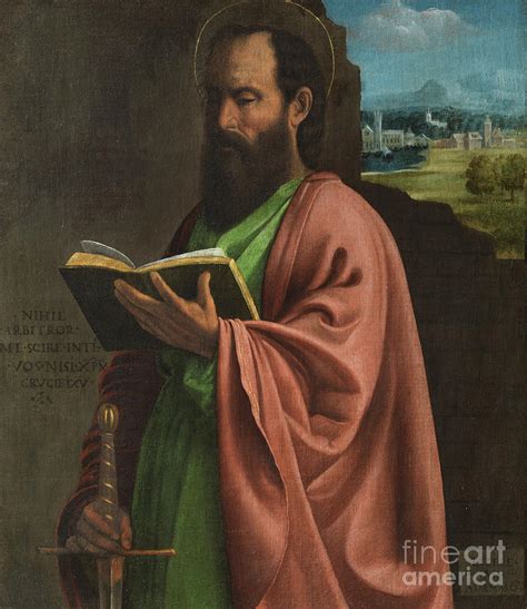 Saint Paul Painting by Italian School | Pixels