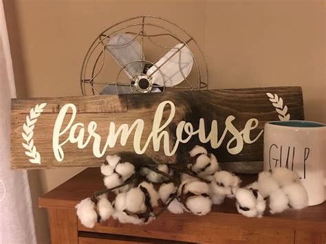 Items similar to Farmhouse Sign 22"/5.5" on Etsy