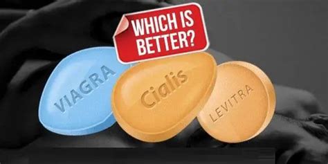 Viagra vs Levitra vs Cialis - The Elevated Male