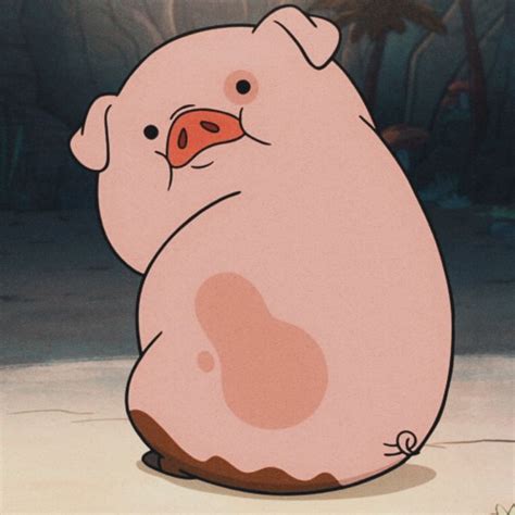 Waddles PFP | Gravity falls fan art, Gravity falls art, Gravity falls waddles