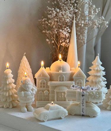 House white Candles 2023 | Candles, Candles crafts, Candles in fireplace