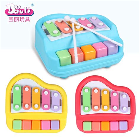 Baby Toy Xylophone Musical Instrument 5-Note Xylophone toys Wisdom ...