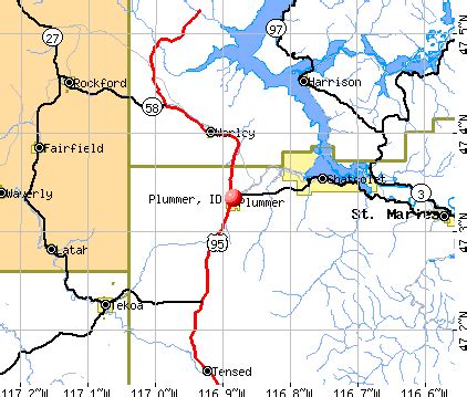 Plummer, Idaho (ID 83851) profile: population, maps, real estate ...