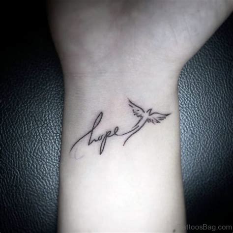 52 Excellent Hope Tattoos On Wrist