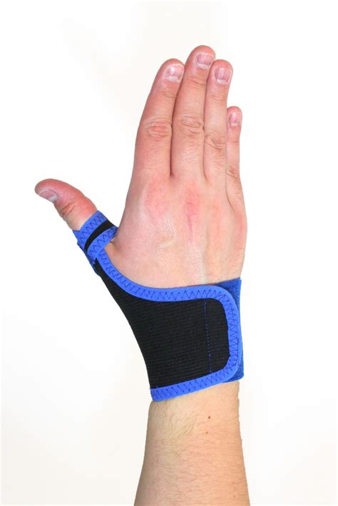 Solace Bracing Elastic Thumb Splint CMC Spica Left Right Arthritis ...