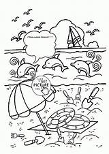 Summer Coloring Pages For Kindergarten At GetDrawings  Free Download sketch template