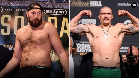 Fury vs. Usyk: How heavy is Tyson Fury for Oleksandr Usyk fight ...